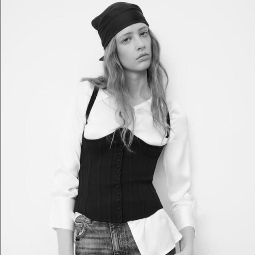 ZARA KNIT CORSET